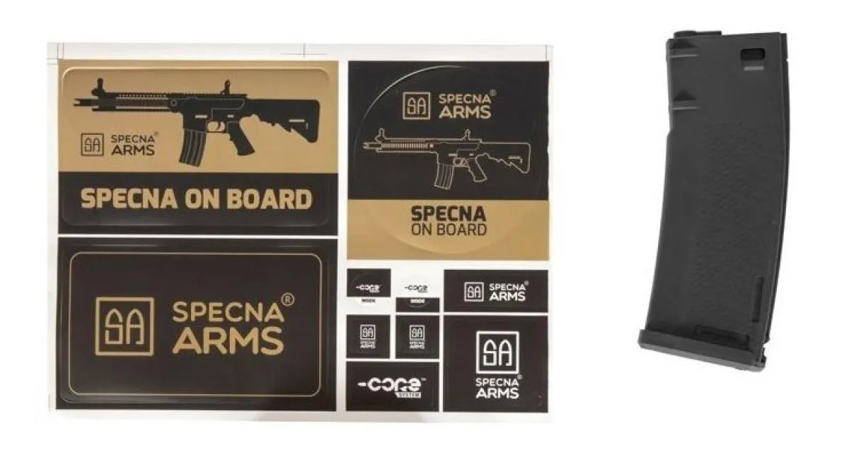 Specna Arms SA-C10 Core PDW Jefftron Edition Black AEG 0,5 Joule